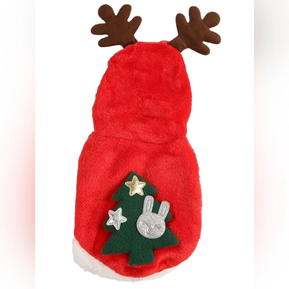 New! Pet Christmas Clothes Costume, Pet Clothes for Small Medium Dogs and Cats